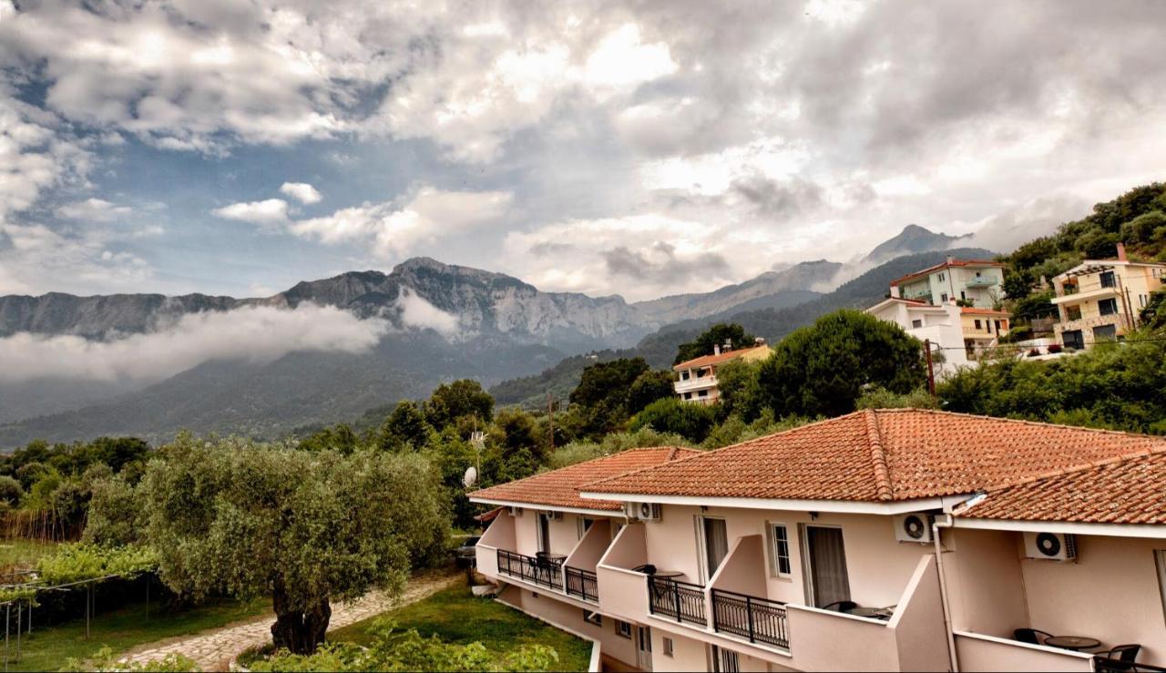 Aparthotel Aneton Chrysi Ammoudia Exterior foto