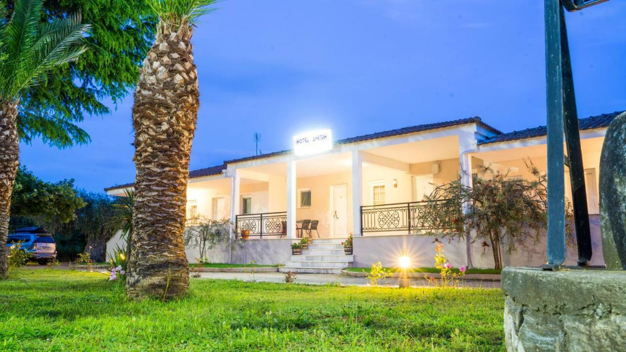 Aparthotel Aneton Chrysi Ammoudia Exterior foto