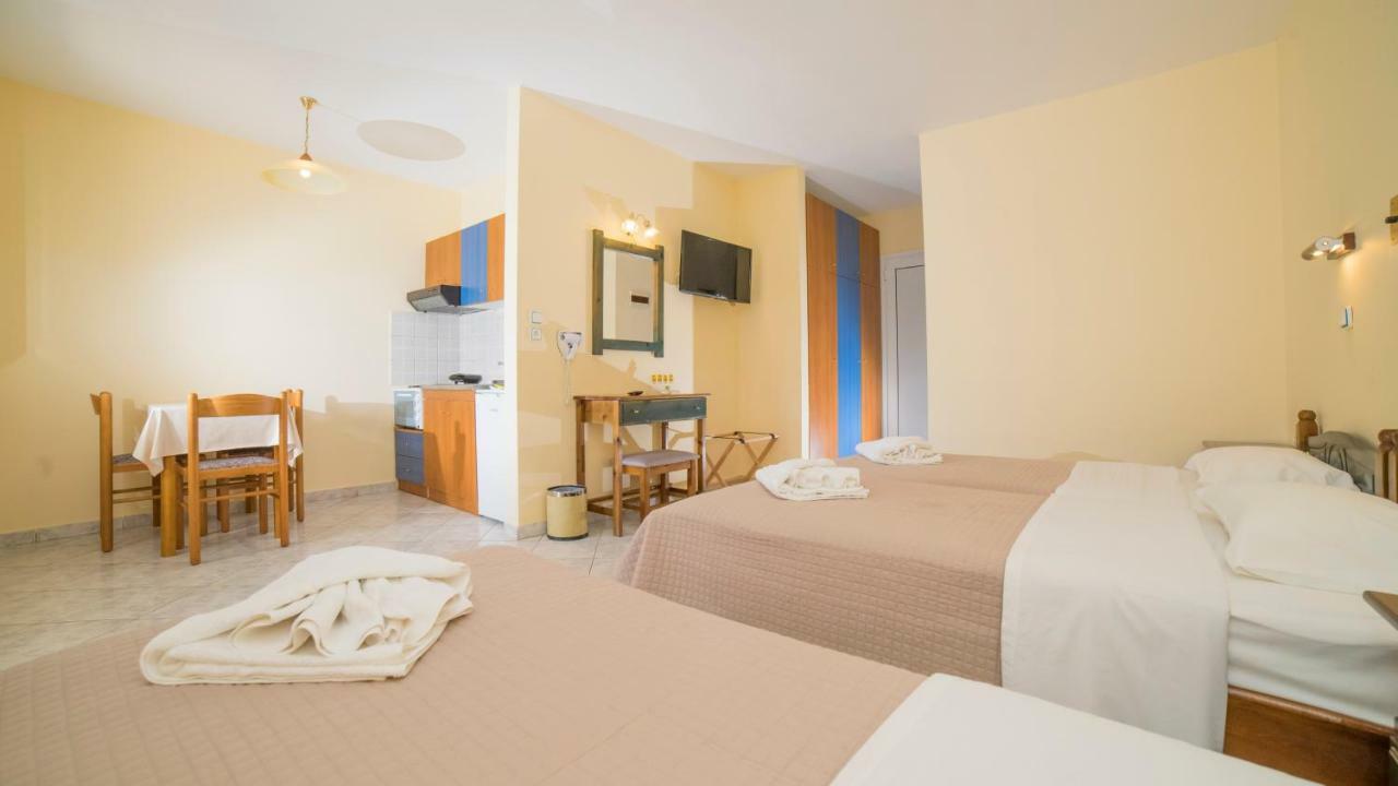 Aparthotel Aneton Chrysi Ammoudia Exterior foto